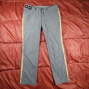 Femme By Michele Rossi Women's Chinos Military 42 Italian 100% Cotton US 6 (SIX)